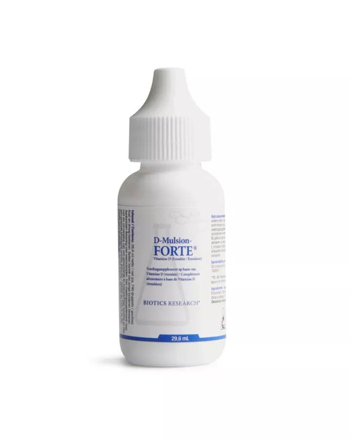Biotics D-Mulsion Forte (Vitamine D) – Biotics, 29,6 ml druppels