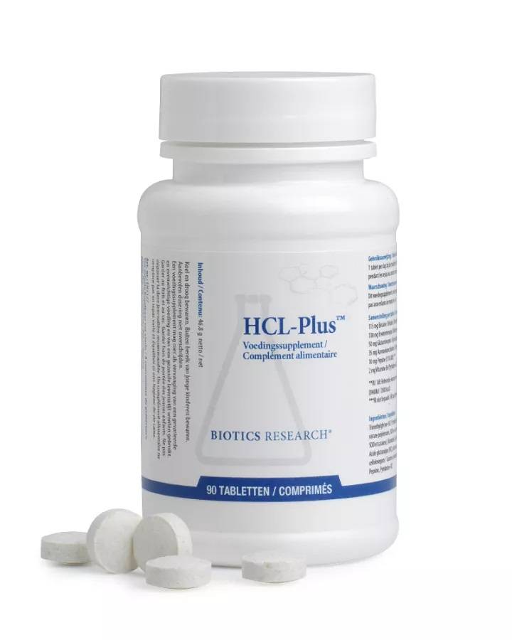 Biotics HCL-Plus – Biotics, 90 tabletten