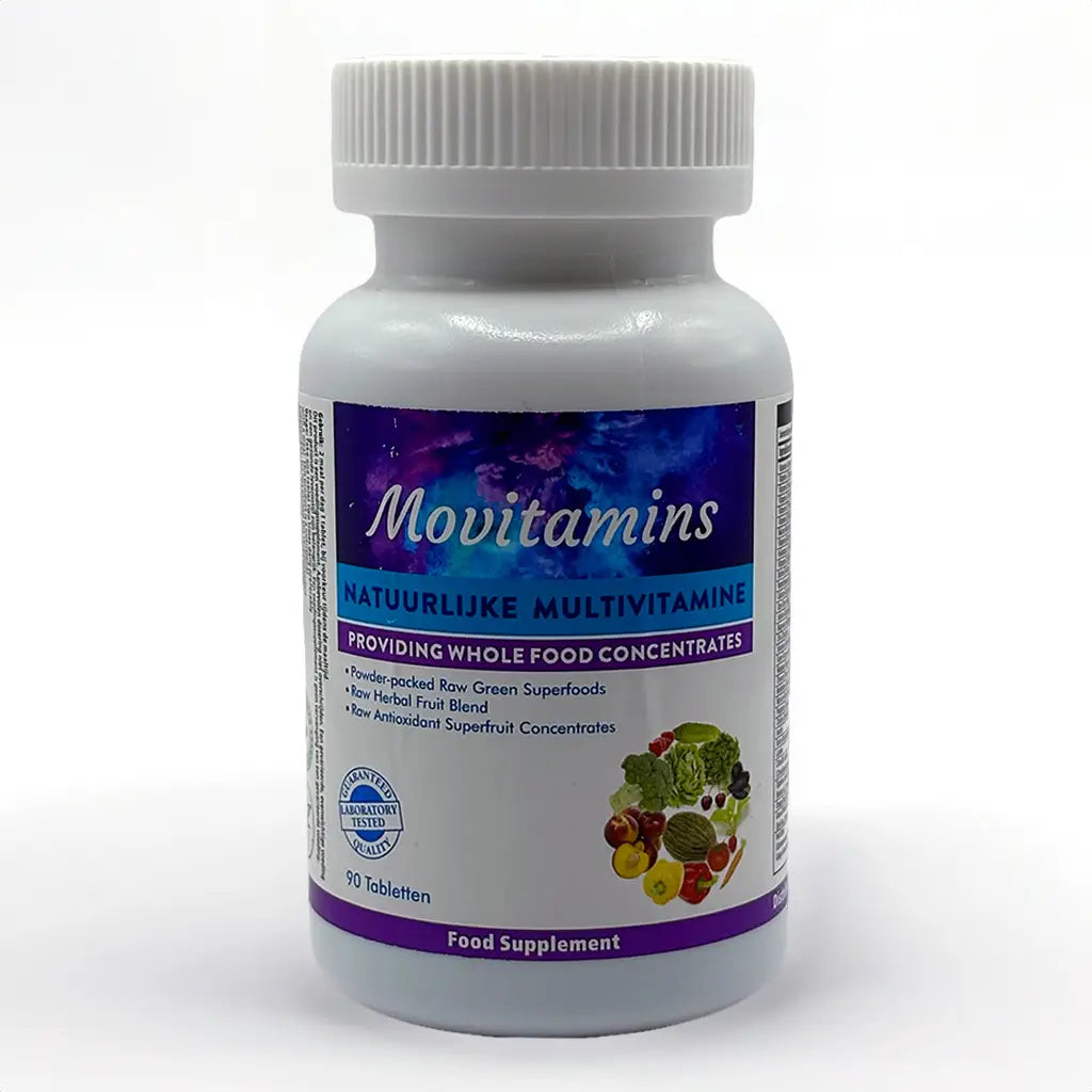 Natuurlijke Multivitamine – Movitamins, 90 tabletten