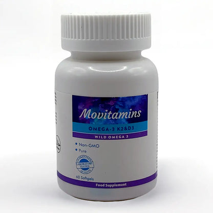 Omega 3 K2&D3 – Movitamins, 60 softgels