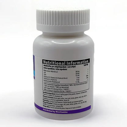 Omega 3 K2&D3 – Movitamins, 60 softgels