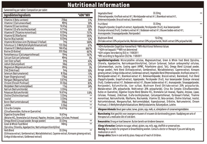 Natuurlijke Multivitamine – Movitamins, 90 tabletten
