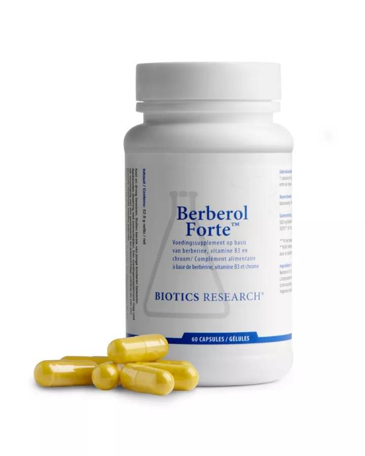 Biotics Berberol Forte – Biotics, 60 capsules