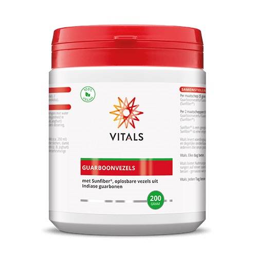Vitals Guarboonvezels 200 gram – Vitals, 200 gram poeder