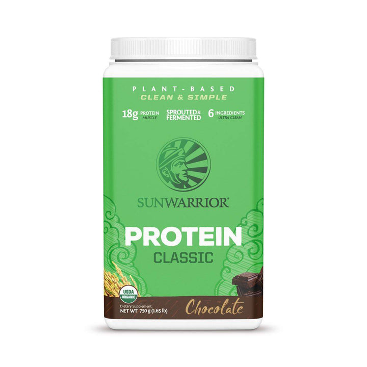 Sunwarrior Biologische Classic Proteïne Chocola 750 Gram – Sunwarrior, 750 gram poeder